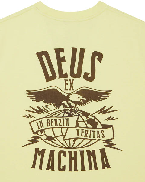 DEUS - Claw-Some  Whizz Tee - Canary Yellow