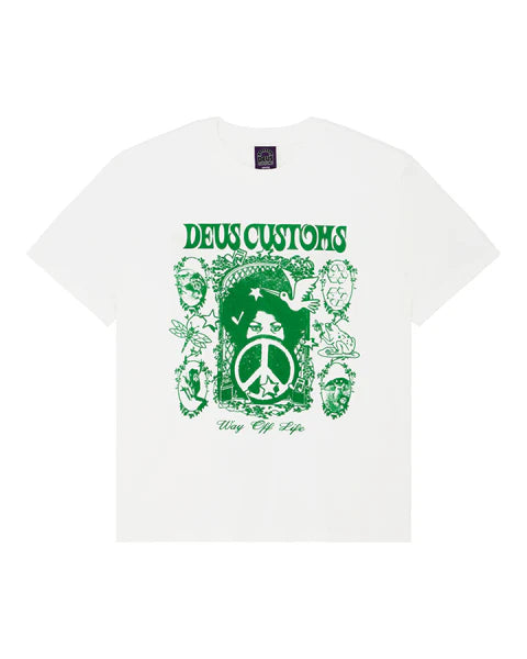 DEUS - Mother Earth Tee - WHITE