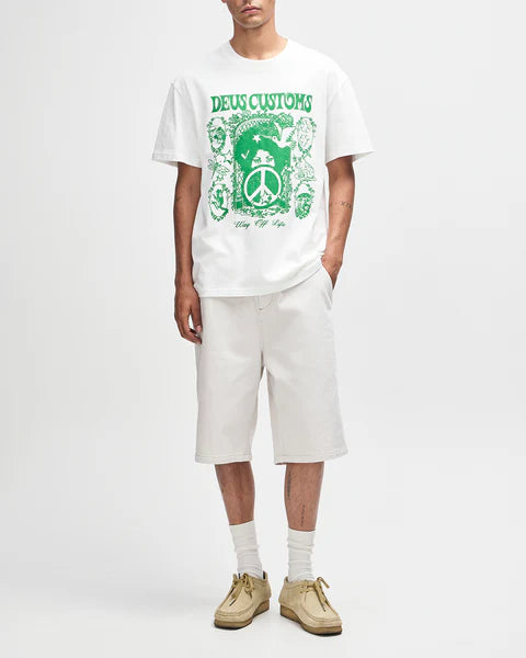 DEUS - Mother Earth Tee - WHITE