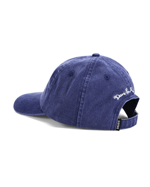 DEUS - Biarritz Sign Cap - MECHANIC BLUE