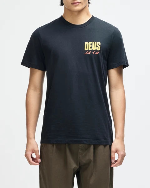 DEUS - Cutaway Tee - BLACK