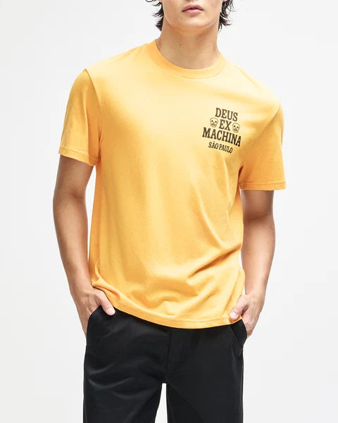 DEUS - Sao Paulo Ceramic Tee - RADIANT YELLOW