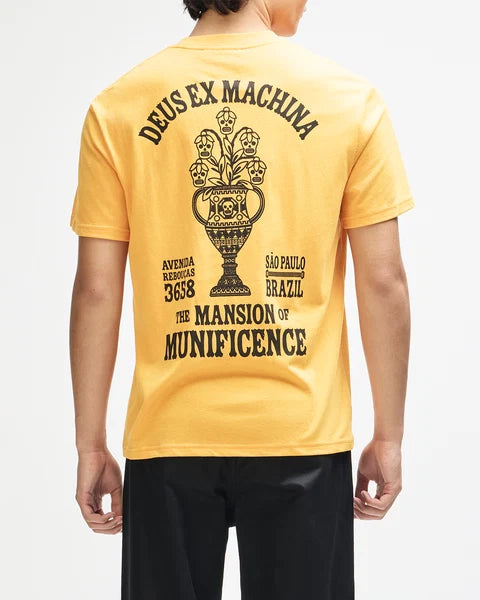 DEUS - Sao Paulo Ceramic Tee - RADIANT YELLOW