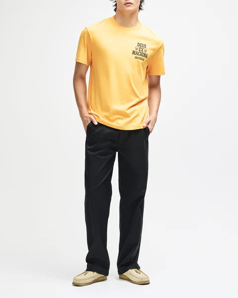 DEUS - Sao Paulo Ceramic Tee - RADIANT YELLOW