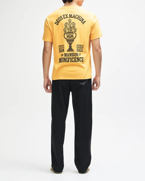 DEUS - Sao Paulo Ceramic Tee - RADIANT YELLOW
