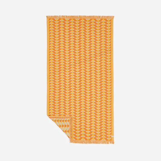 SLOWTIDE - Daydream Driftweave Turkish Towel - Curry