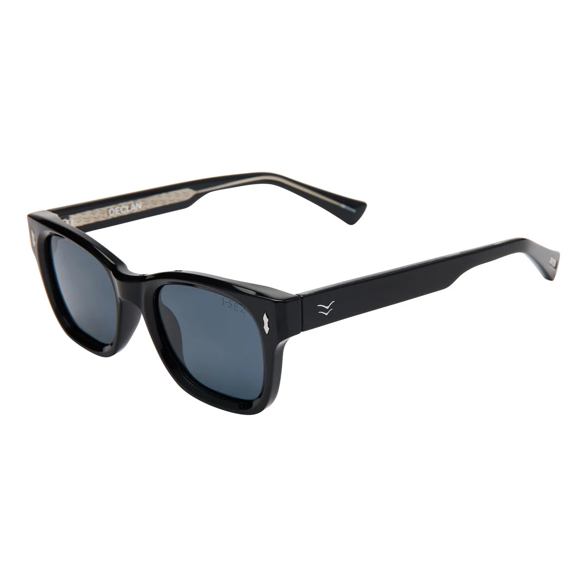I-SEA EYEWEAR - Declan - BLACK/SMOKE (Polarised)