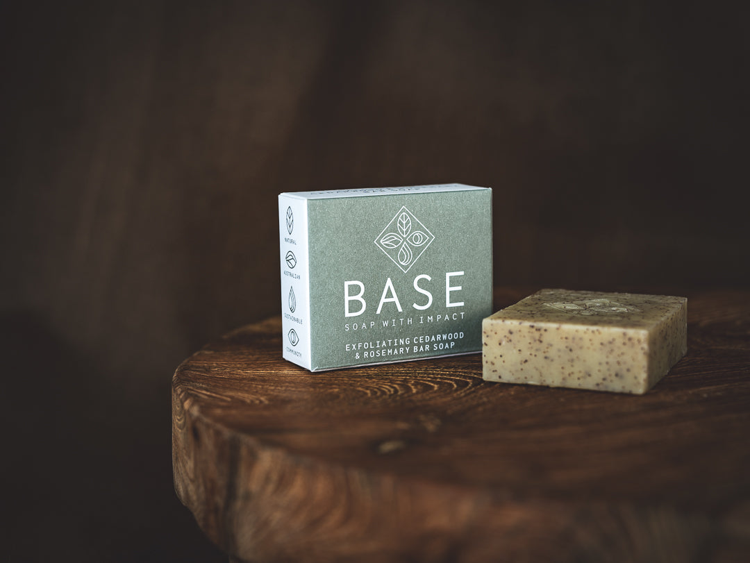BASE SOAP - Bar Soap Cedarwood & Rosemary