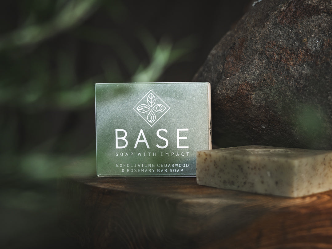 BASE SOAP - Bar Soap Cedarwood & Rosemary