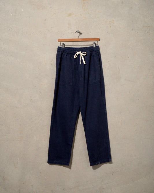 McTAVISH - Twill Pant - Dark Blue