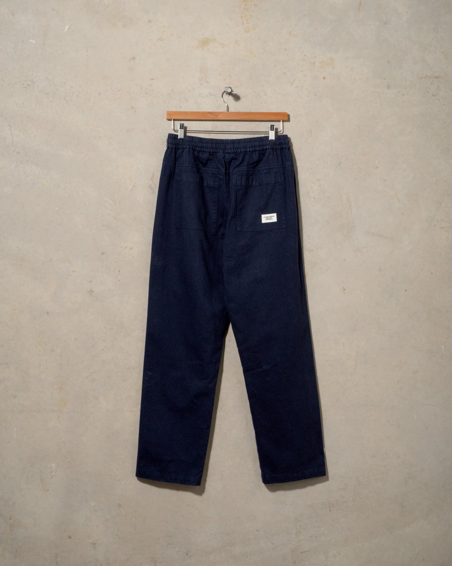 McTAVISH - Twill Pant - DARK BLUE