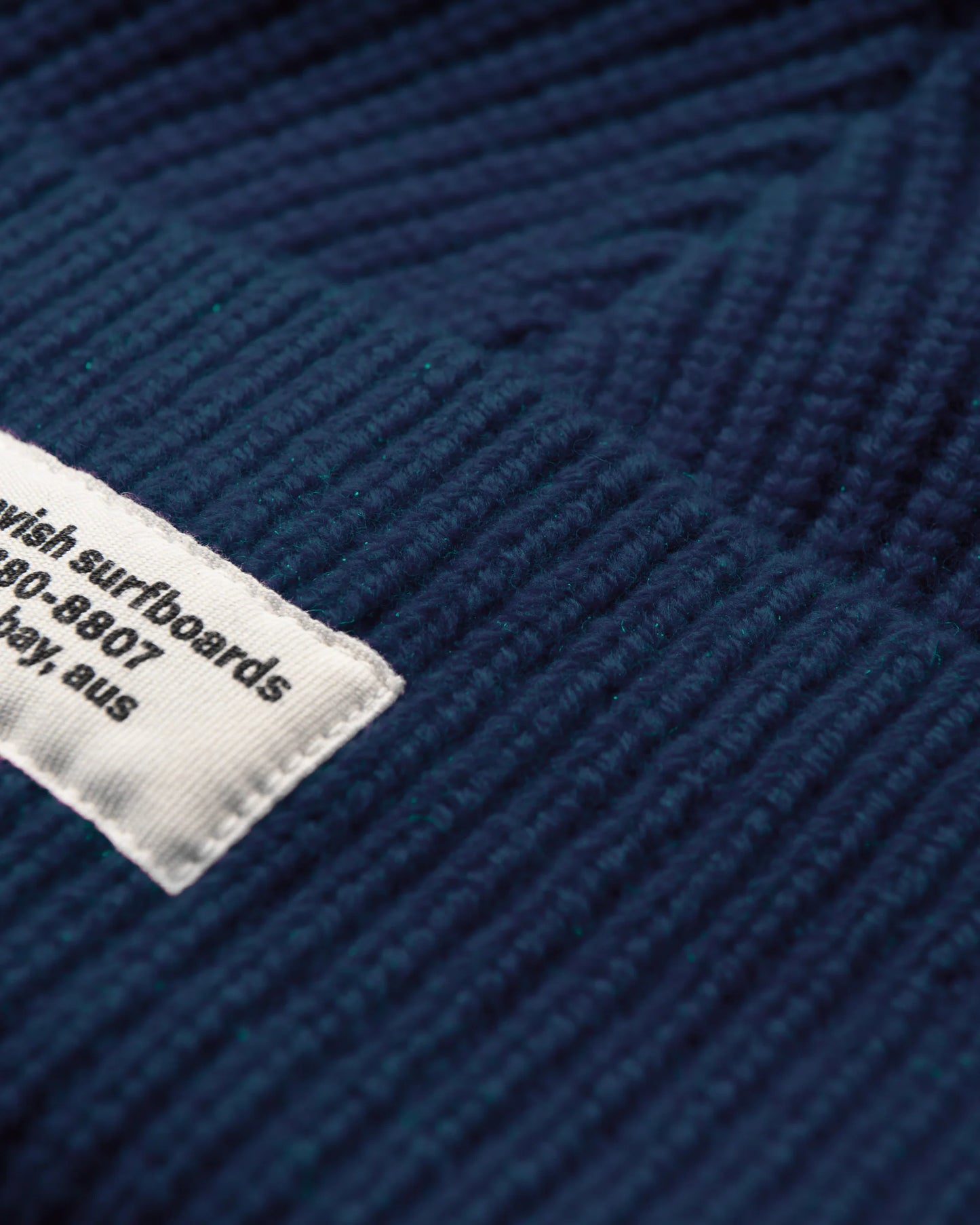McTAVISH Fisherman Beanie Dark Blue