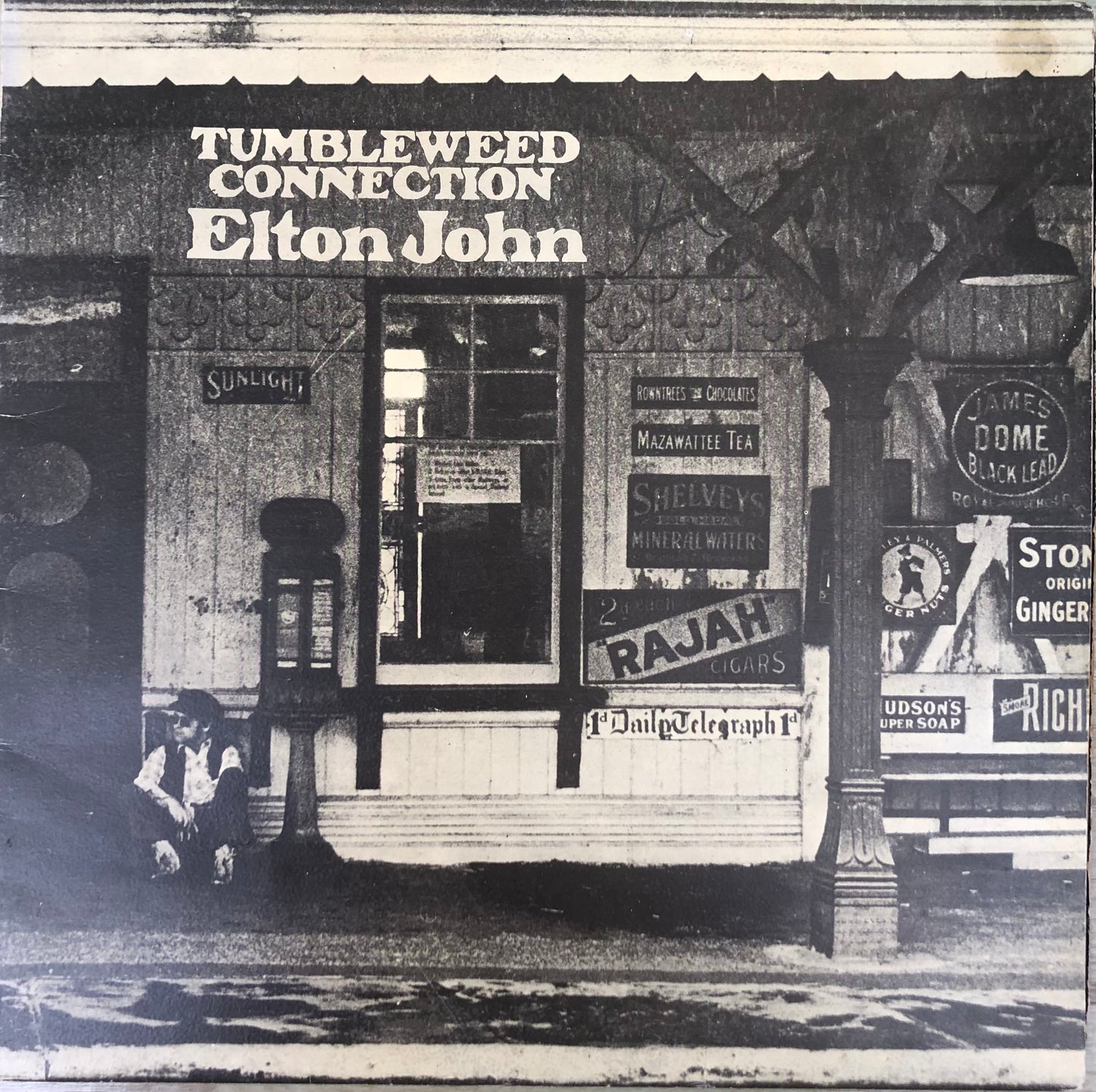 ELTON JOHN Tumbleweed Connection - Translucent Red - EX UK LP RARE
