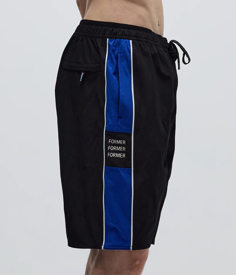 FORMER - TEAM 20" SWIM TRUNK // BLACK COBALT