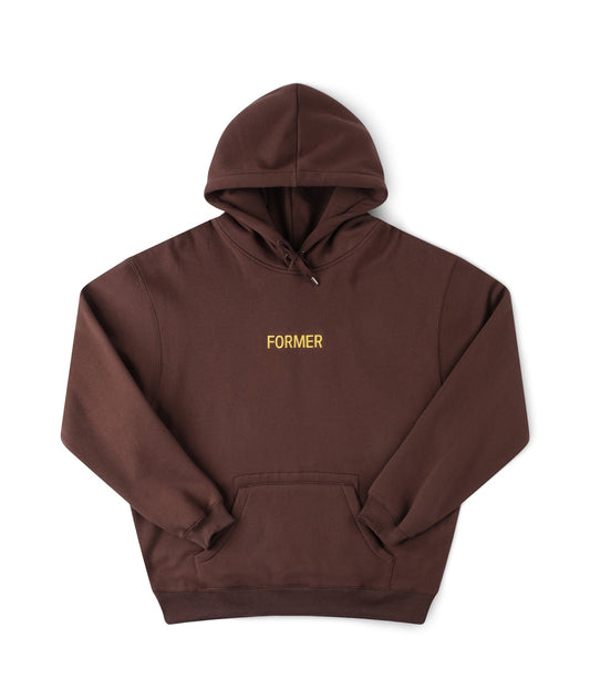 FORMER - LEGACY EMBROIDED HOOD - BROWN