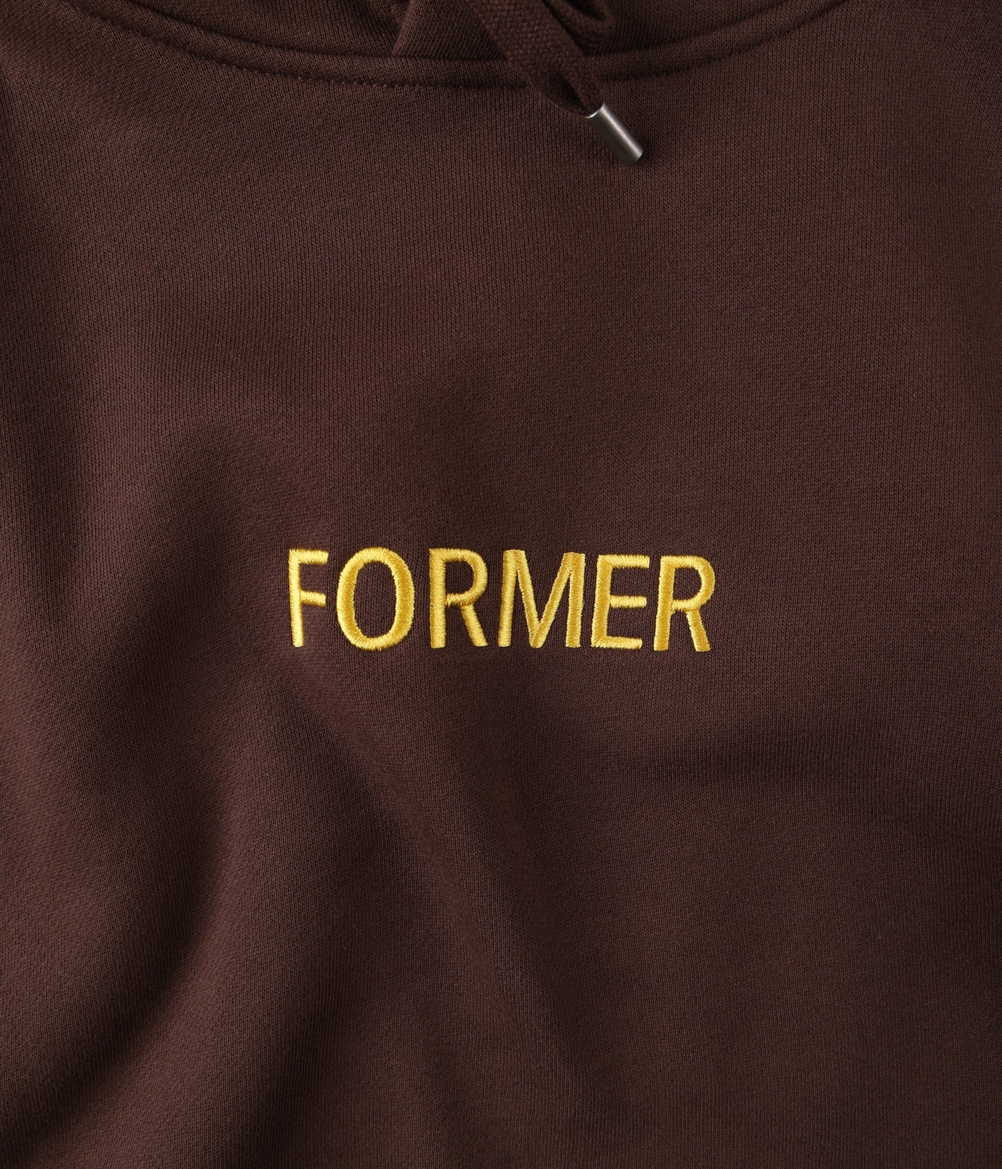 FORMER - LEGACY EMBROIDED HOOD - BROWN