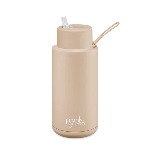 FRANK GREEN - Ceramic Reusable Bottle 34oz 1 Litre