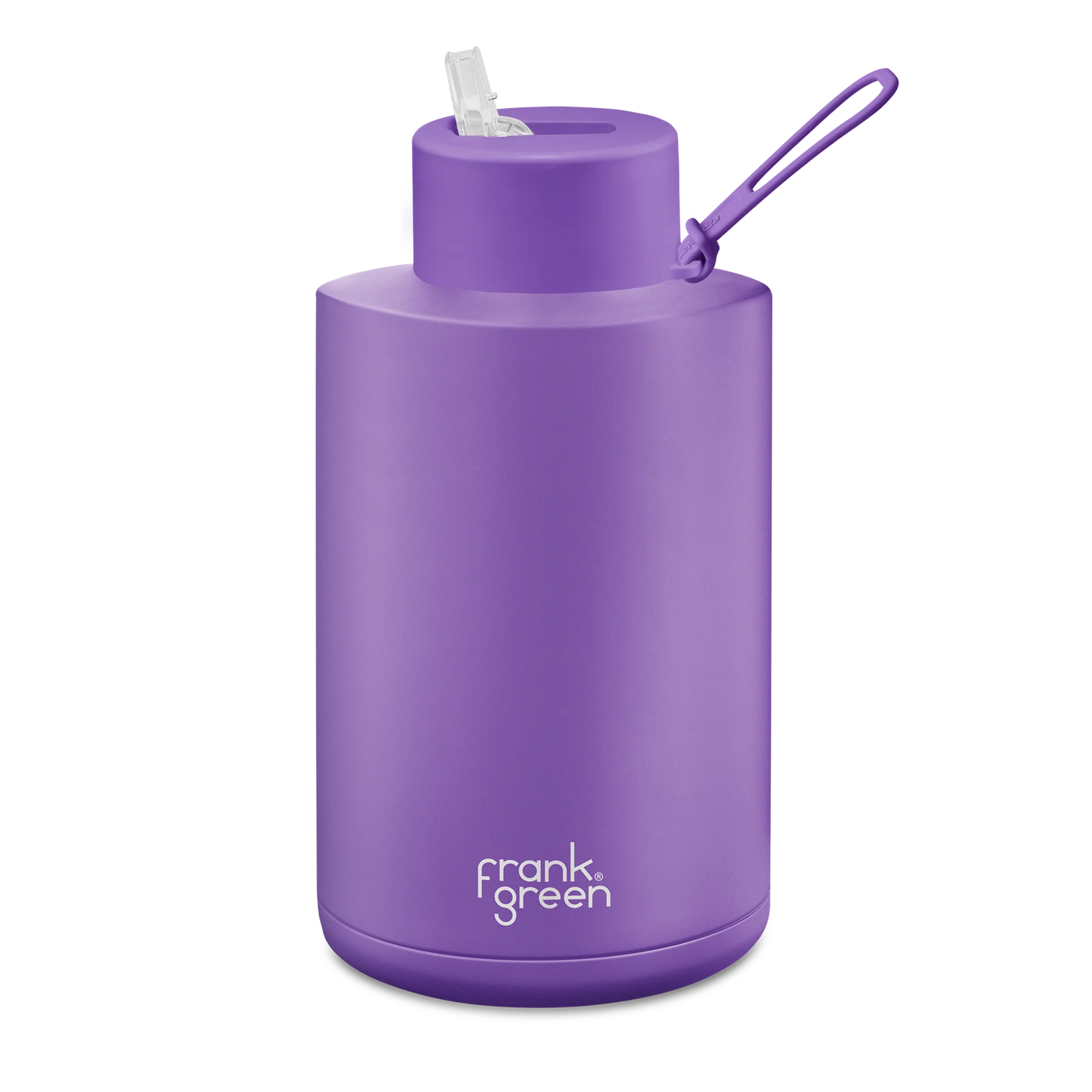FRANK GREEN - Ceramic Reusable Bottle with Straw Lid - Extra Large 68oz / 2,000ml