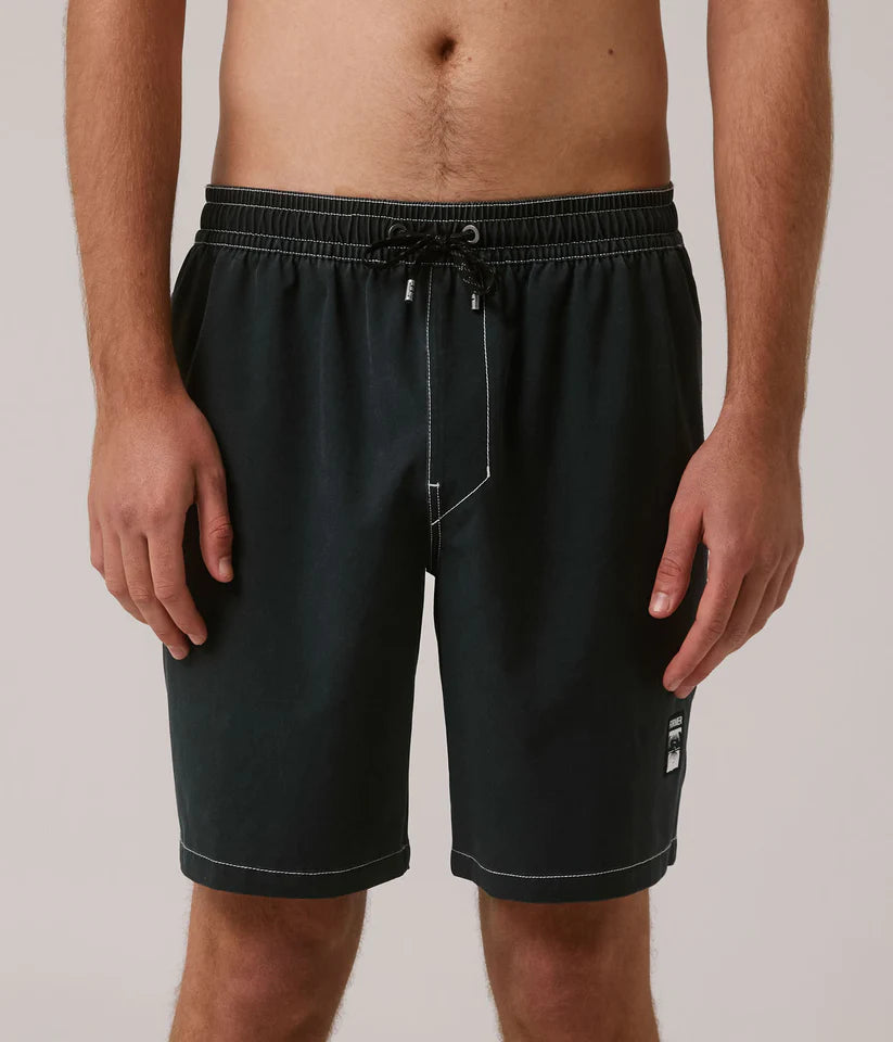 FORMER - Swans Baggy Swim 18" Trunk - BLACK