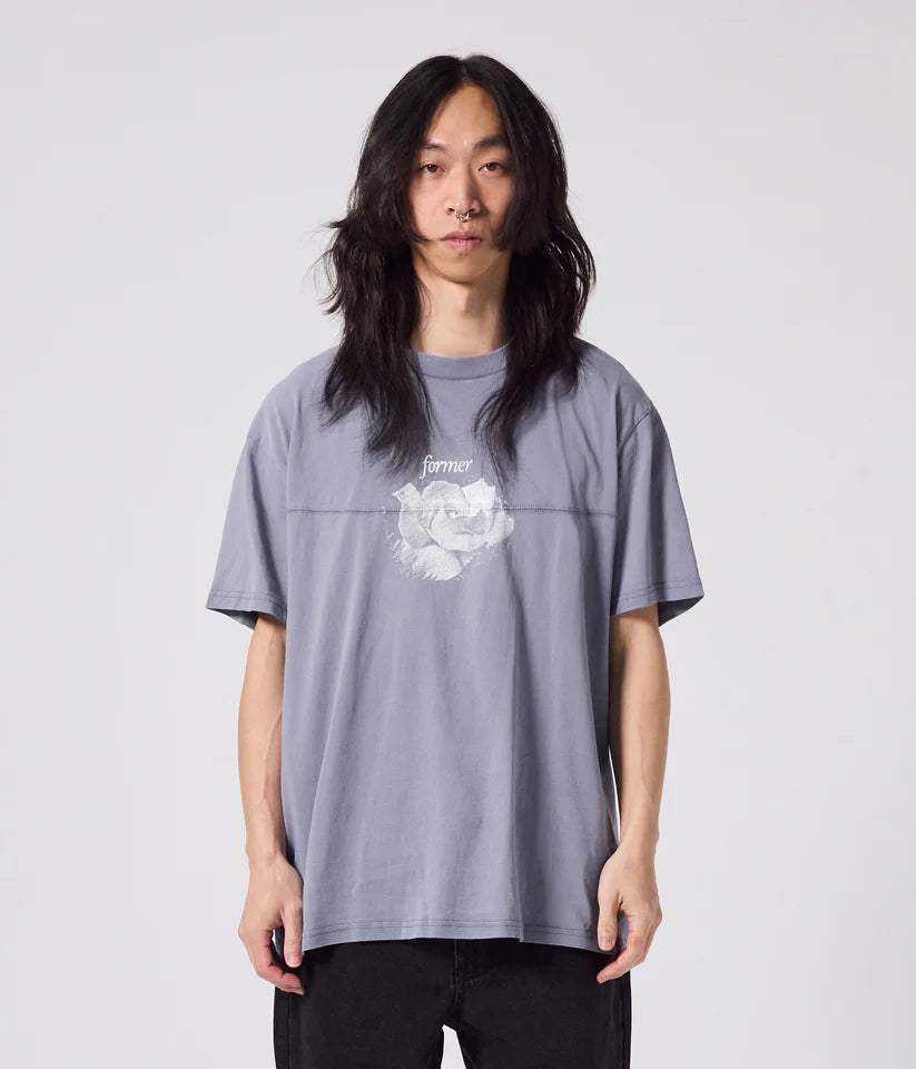 FORMER - Folium T-Shirt - Washed Steel