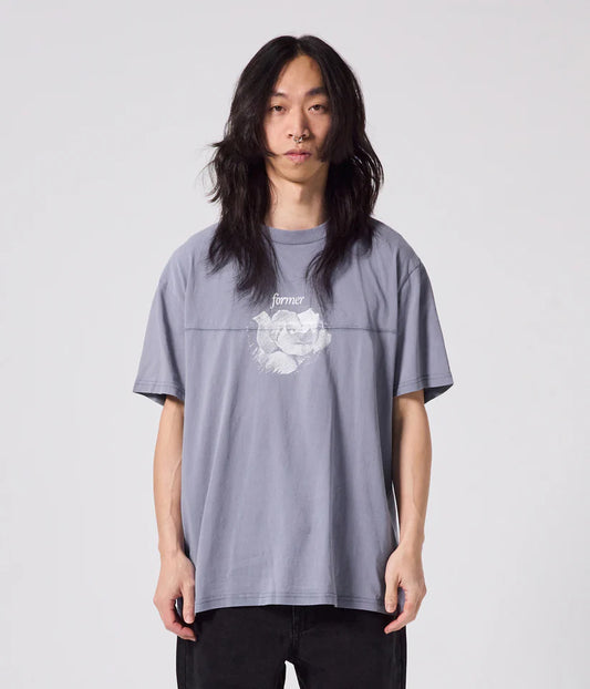 FORMER - Folium T-Shirt - Washed Steel