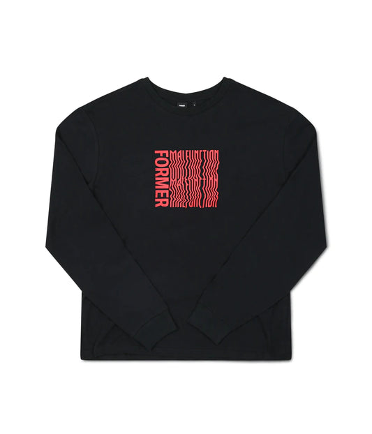 FORMER - Malfunction L/S T-shirt - BLACK