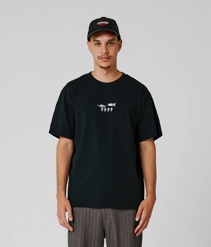 FORMER - Flourish Crux T-Shirt - BLACK