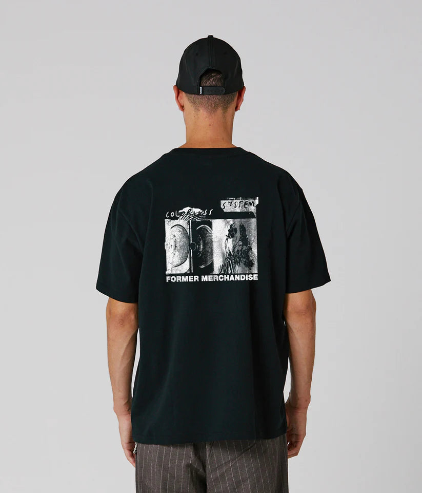 FORMER - Flourish Crux T-Shirt - BLACK