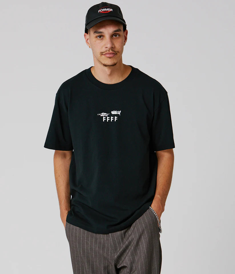 FORMER - Flourish Crux T-Shirt - BLACK