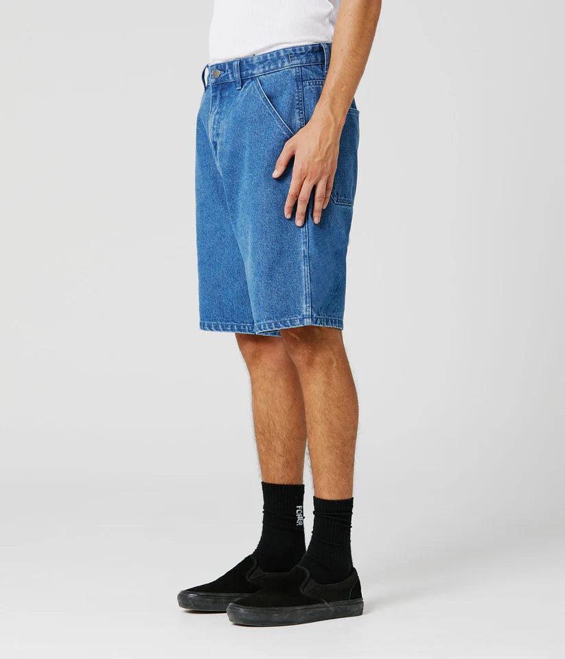 FORMER - Distend Walk Short - WORN DENIM