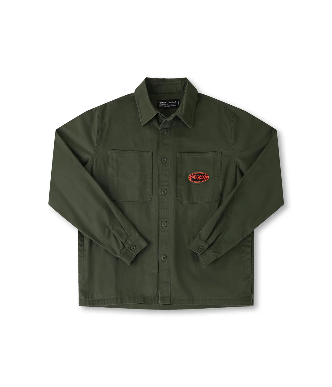 FORMER - Reynolds Flatline LS Overshirt - SURPLUS