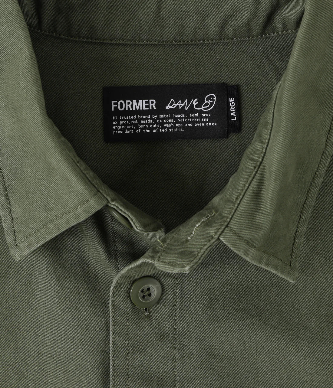 FORMER - Reynolds Flatline LS Overshirt - SURPLUS