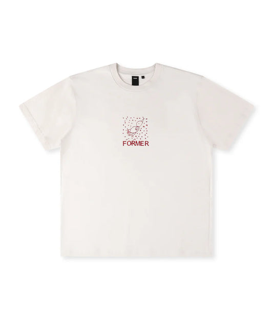 FORMER - FREE CRUX T-SHIRT // BONE