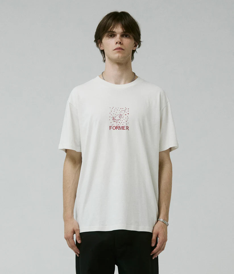 FORMER - FREE CRUX T-SHIRT // BONE