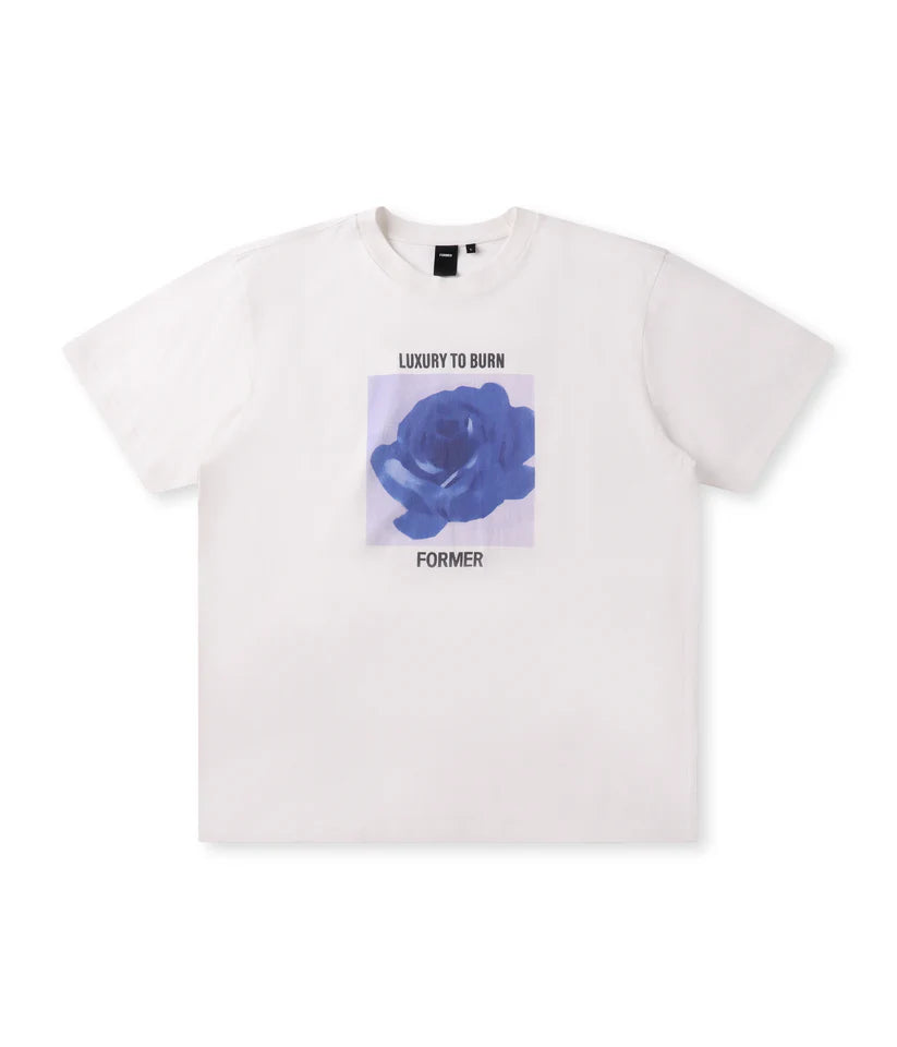 FORMER - ANOTHER FLOWER T-SHIRT // OYSTER