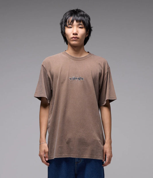 FORMER - Proscription T Shirt - Washed Choc