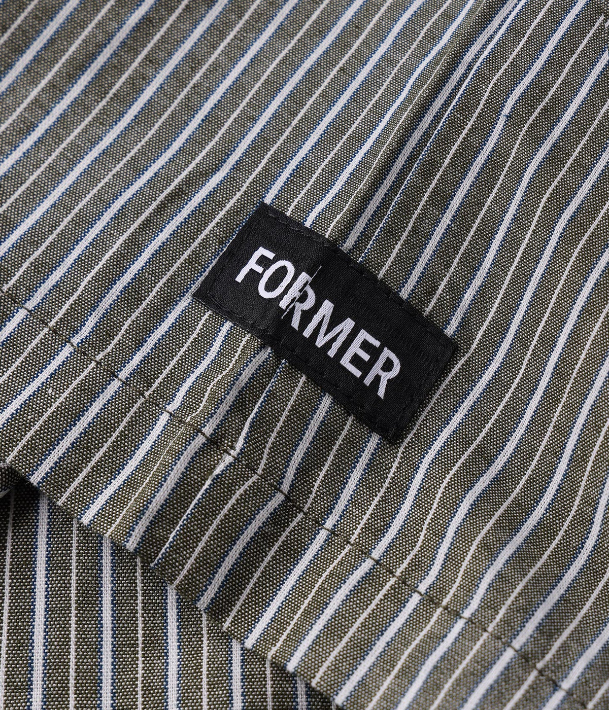 FORMER - Reynolds Stripe SS Shirt - SURPLUS