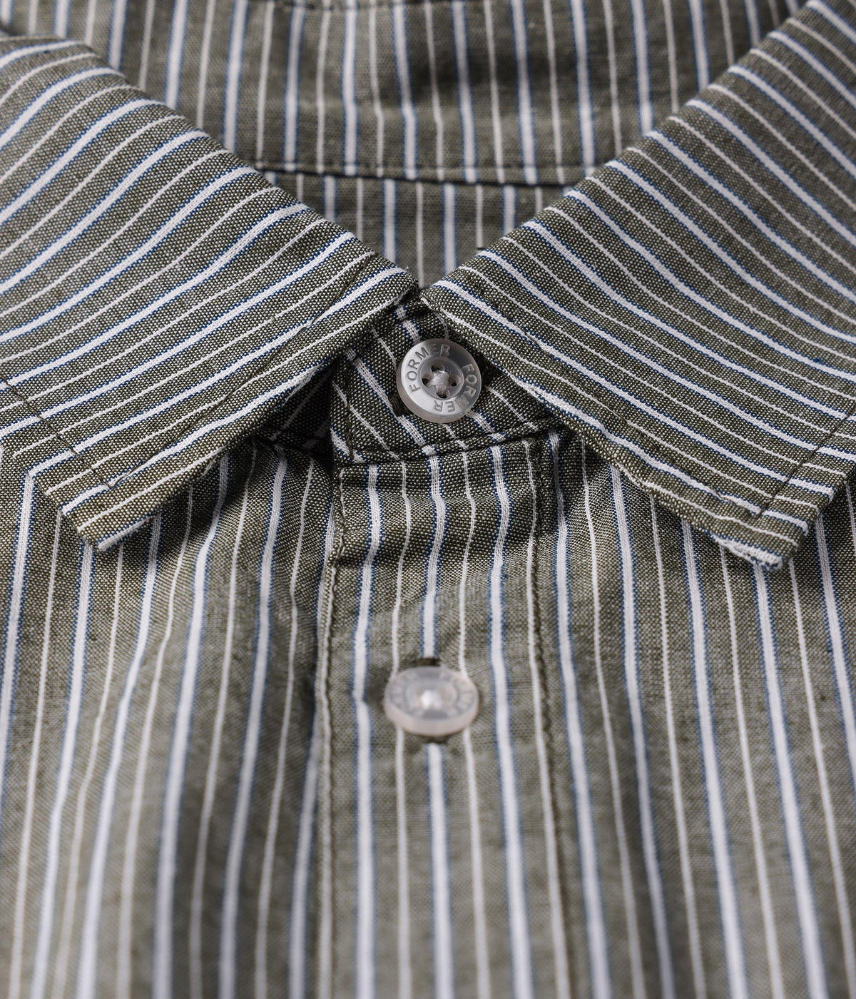 FORMER - Reynolds Stripe SS Shirt - SURPLUS