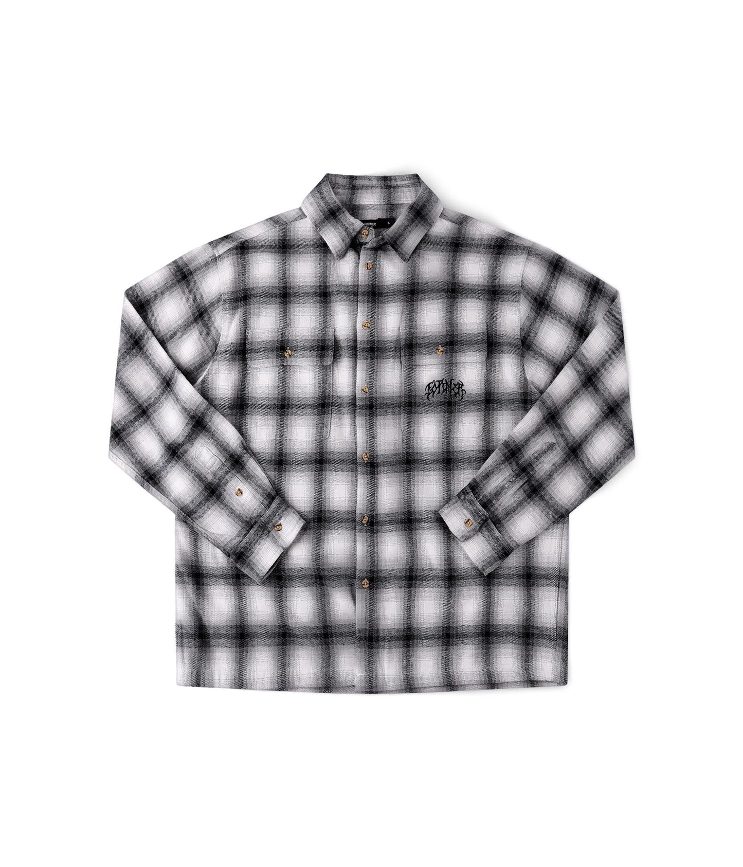 FORMER - VIVIAN FLANNEL L/S SHIRT - GREY