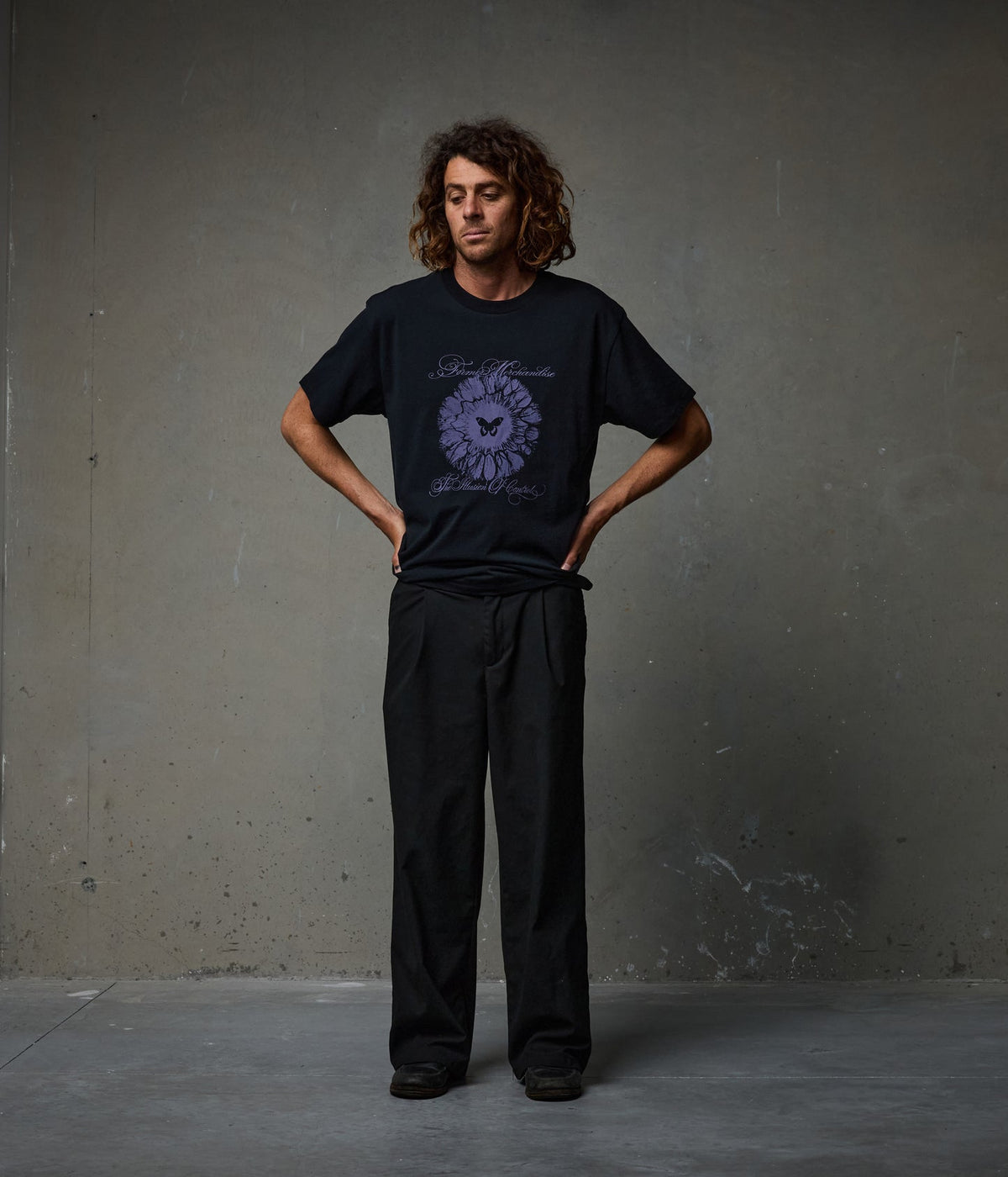 FORMER - Flutter T-Shirt - BLACK