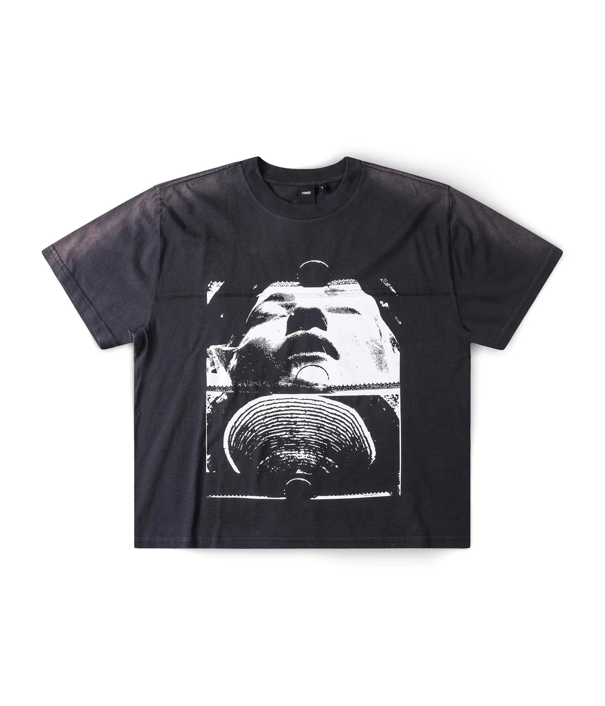 FORMER - Levitate Boxy T-Shirt - WASHED BLACK