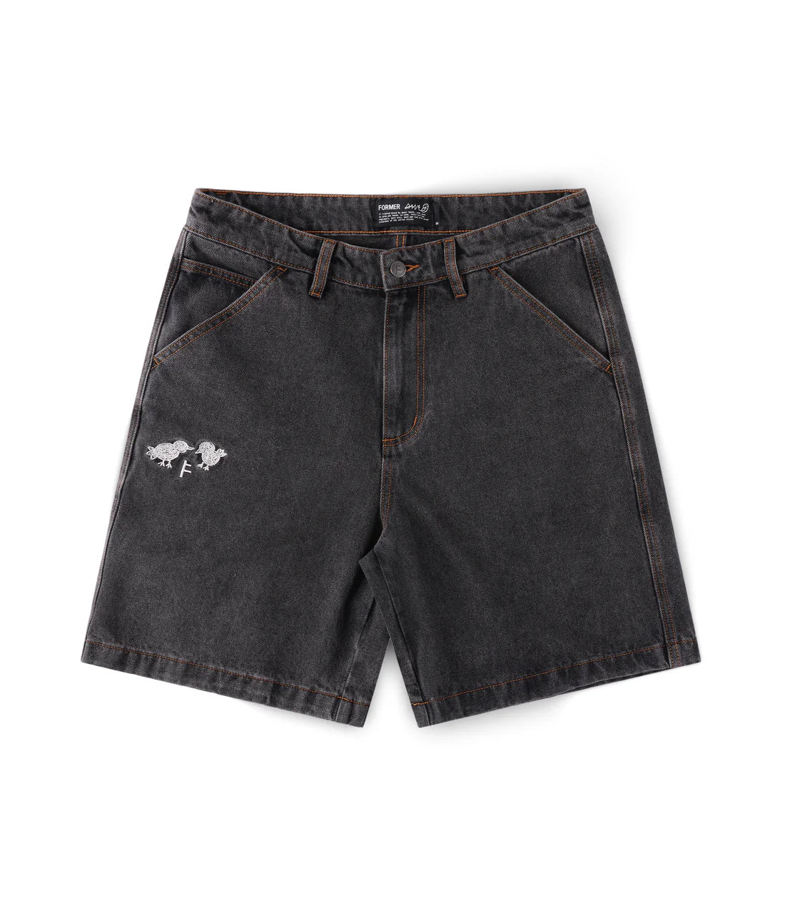 FORMER - DxD Reynolds 21" Denim Walkshort - WASHED BLACK