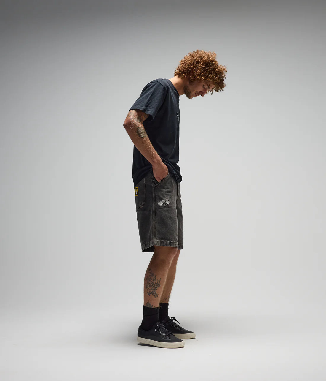 FORMER - DxD Reynolds 21" Denim Walkshort - WASHED BLACK