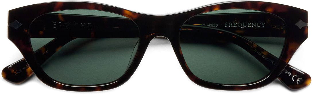 EPOKHE EYEWEAR - Frequency - Tortoise Polished / Green Polarized
