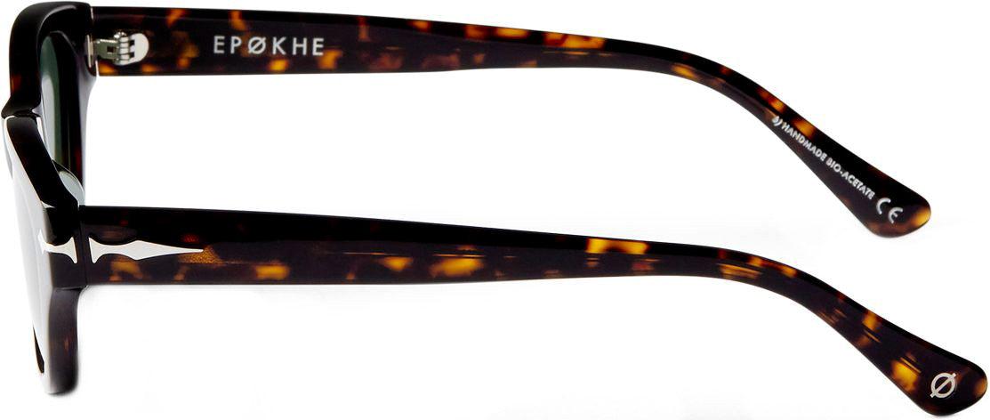 EPOKHE EYEWEAR - Frequency - Tortoise Polished / Green Polarized