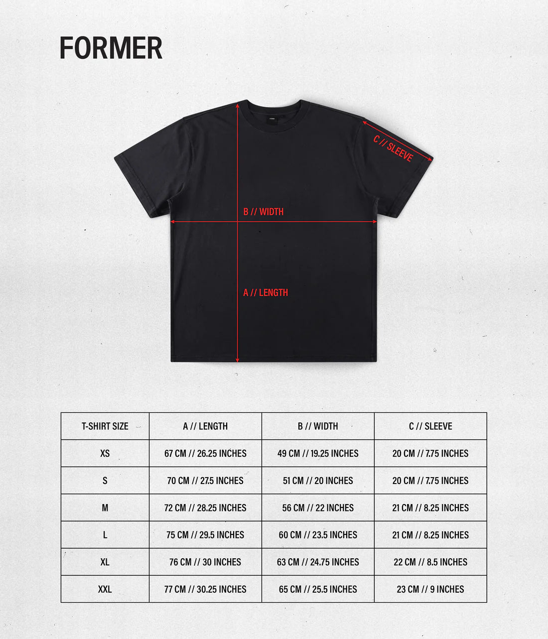 FORMER - Cooperation T-Shirt // Black