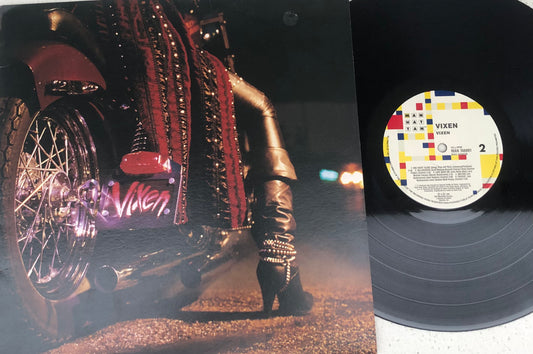 VIXEN Vixen 1988 LP GLAM METAL HARD ROCK CLASSIC RARE VINYL NM
