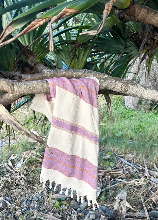SALTY SHADOWS - Stripe Turkish Towel