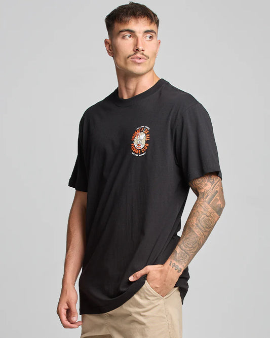 THE MAD HUEYS - Caught Fk All SS Tee - BLACK