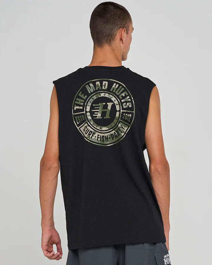 THE MAD HUEYS - Living Hueys Muscle - Black